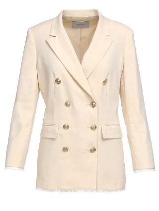 Молочный пиджак MARELLA: фото - Invogue